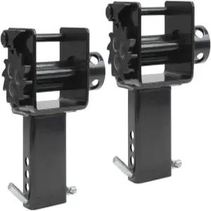 마이티 제품(2팩) 트레일러 말뚝 포켓 윈치 플랫베드 유틸리티 용량 16200파운드