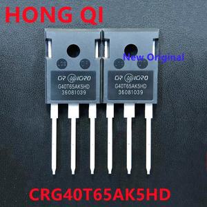 10 개/몫  원본 CRG40T65AK5HD IGBT 단일 트랜지스터 40A 650V TO-247
