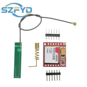 SIM800L GPRS GSM 모듈 마이크로 SIM 카드 코어 쿼드 밴드 TTL 직렬 포트 안테나 스마트 폰용 PCB 무선 WIF