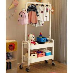 행거 우드 옷행거 수납 랙 헹거 옷장걸이 스탠드옷걸이 2단 이동 아이옷