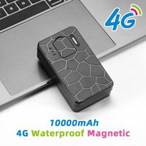 4G GPS 트래커 자동차 10000mAh 음성 모니터 로케이터 자석 방수 추적 장치 탬퍼 알림