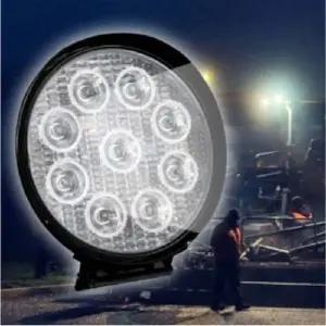 LED 조명 원형 확산형 랜턴 DC타입 27W 방수 IP67 선박용 차량용 작업등 캠핑 낚시 이글스 써치라이트