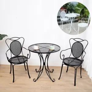 야외테이블세트 철제 테라스 야외용테이블 발코니