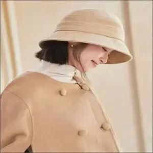 중년여자 엄마선물 겨울모자 버킷햇 벙거지모자