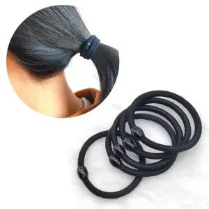 머리끈 블랙링 세트