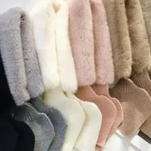 리본 고리형 머플러 쁘띠 목도리 니트 겨울