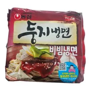 둥지냉면 비빔냉면 멀티 4팩 총 16개입