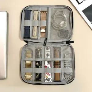 시계줄 충전기 소지품 다용도 소품 보관함 파우치 워치스트랩보관함 시계줄보관함