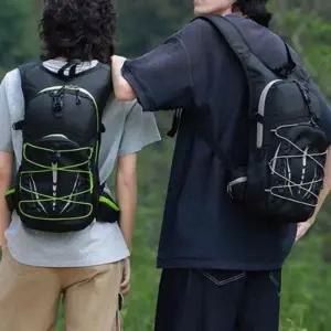 남성 트레킹 백팩 스트링 등산 라이딩 가벼운 배낭