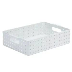 ( )A4용지 책상 소품 수납 정리함 A4 34x23cm 1개 IV