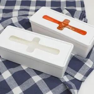 (옵션 대)화이트 비닐 봉지 정리함 (대)