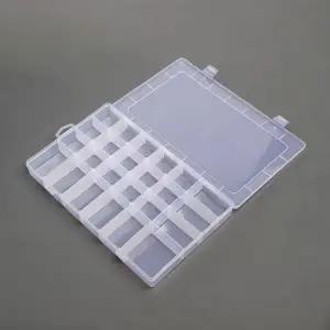 ( )투명 소품정리함 칸칸 수납함 멀티박스(24칸)