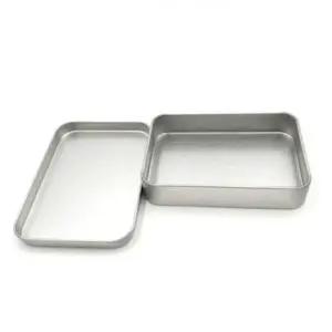 (색상 틴케이스160x110x35mm)EA 직사각형 소품 보관함 수납케이스 정리함 공간 절약