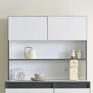 BS FB114 다용도 상부 수납장 990 1color 거실수납장 도어수납장 팬트리수납장 3단수납장