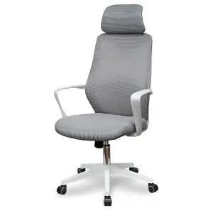 [텐스페이스]오트밀 메쉬 사무용 책상 의자 MD5173 (수도권무배)