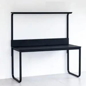 [텐스페이스]선반형 시크블랙 1500 책상 테이블 MD5240 (수도권무배)