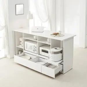 [텐스페이스]클리 1700 LPM 사각 홈바 테이블 서랍형 MD5329 (수도권무배)