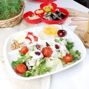 어린이 간식접식 다용도 나눔 접시