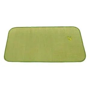 ( )1인용 휴대용 등산 돗자리 미니 대자리 야생초 돗자리 매트 제사 대나무 여름 쿨