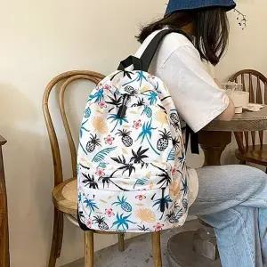 프렌즈 파인애플 캐주얼 백팩 가벼운 데일리 학생가방_24532823