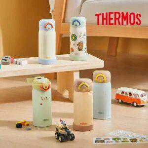 써모스 마이 디자인 보틀 원터치 타입 시즌3 350ml / JNR-352K 물병 물통 어린이 유치