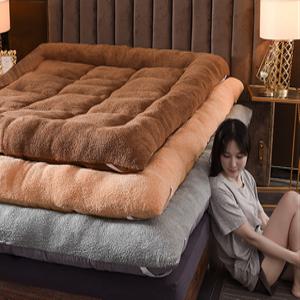 두꺼운 양털 마약웜매트 자체 자가발열 토퍼 티류으스