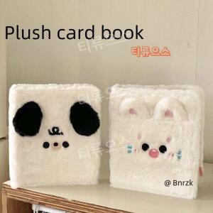 포토카드앨범 강아지 털포카바인더-겉껍데기 티류으스