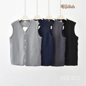 순면 성인수면조끼 김장 후리스 할머니 누빔 뽀글이 인조밍크 엄마 어른수면조끼 티류