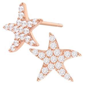 14K 골드필드핀 이어링 불가사리 미니 스타 여성 패션 데일리 심플 원터치 귀걸이