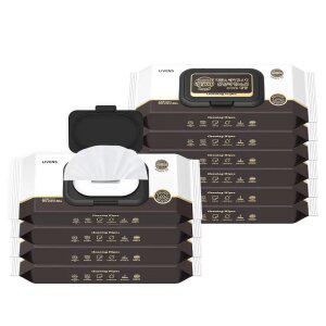 리벤스 파워클린 베이킹소다 캡형 물걸레 청소포(대형) 300매(30매*10팩)