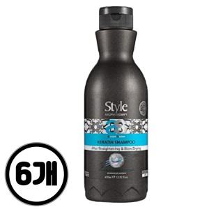 이스라엘 케라틴 샴푸 400ml 6개 저자극 약산성 두피샴푸