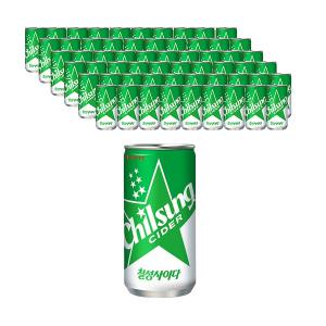 [롯데칠성] 칠성사이다, 210ml, 60캔