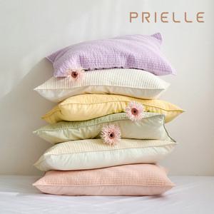 쁘리엘르 코튼캔디 아사 피그먼트 베개 커버 2size