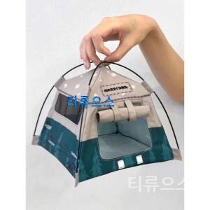 티류으스 미니어쳐 텐트 캠핑 소형 촬영 소품 미니 인형 선물 디오라마 장식 야영 카페