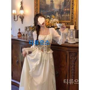 개화기의상 프랑스 경성의복 졸사컨셉 공연복 공주풍 빈티지 뮤지컬 유럽 코스튬 티류