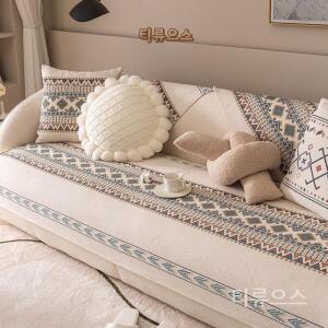 여름쇼파패드 냉감 쇼파커버원단 2인 6인용 쿨 매트-스타일 티류으스