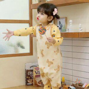 [그린베베] 영유아 겨울용_포근베어 극세사 수면조끼(롱)/유아수면조끼/아기옷/잠옷/실