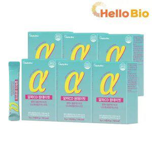 알파CD 난소화성말토덱스트린 알파시클로덱스트린 알파시디 원데이핏 14포 6박스