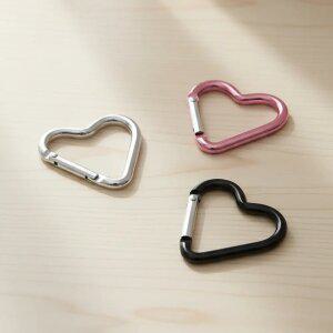 5개 하트 카라비너 키링 에어팟 고리 키홀더 연결깅 열쇠고리 부자재