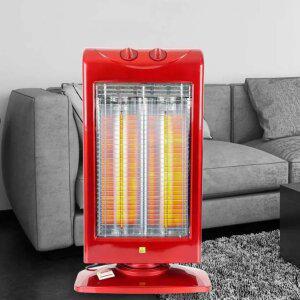 겨울 가정용 사무실 이동식 타워형 좌우 회전 2단 탄소관 히터 스토브