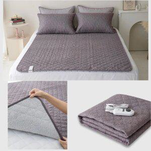 (국내생산) 트렌드집착 전자파없는 전기매트 전기장판 카본 탄소 매트