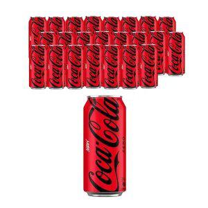 [코카콜라] 코카콜라 제로, 490ml, 24개