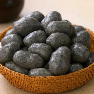 [아리울떡공방] 굳지않는 고소한 흑임자송편 600g