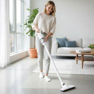 가정용 학교 사무실 무선 대용량 배터리 휴대용 BLDC 핸디 스틱 나비 스톰 진공 청소기