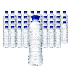 강원평창수 무라벨, 500ml, 40개