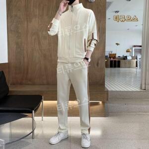 집업 남자트레이닝복세트 츄리닝 빅사이즈 봄 가을 3종 운동복 추리링 추리닝체육복 티