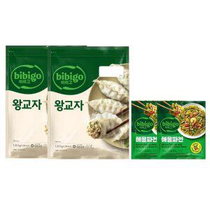 비비고 왕교자 1.05kg, 2개 + 해물파전 260g ,2개