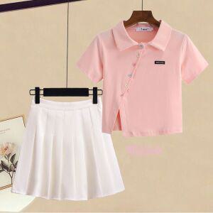 여자테니스복 세트 운동복 투피스 골프 반팔 치마 스커트 티류으스