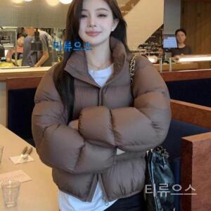 겨울 숏패딩 경량 방한 보온 점퍼 따뜻한 항공 방수 봄 가을 캐주얼 덕다운 오리털 패