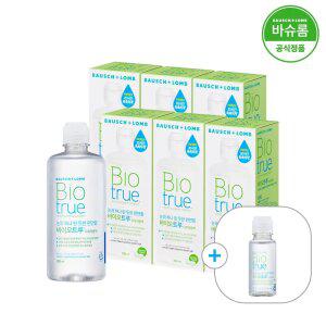 [공식] 바슈롬 바이오트루 렌즈세척액 300ml x6개 + 여행용 미니 60ml